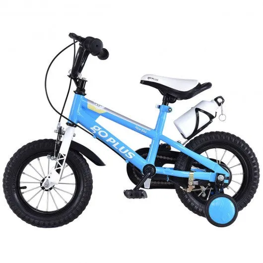 16" Children Boys & GirlsFreestyle Bicycle w/ Training Wheels-Blue