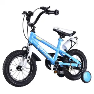 16" Children Boys & GirlsFreestyle Bicycle w/ Training Wheels-Blue