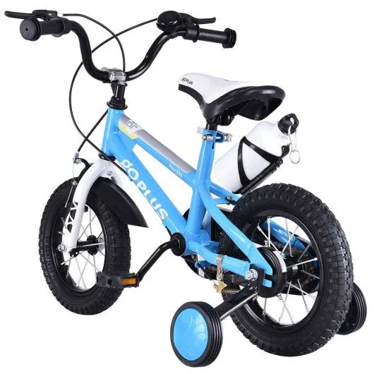 16" Children Boys & GirlsFreestyle Bicycle w/ Training Wheels-Blue