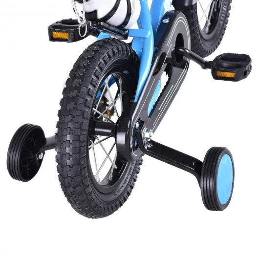 16" Children Boys & GirlsFreestyle Bicycle w/ Training Wheels-Blue