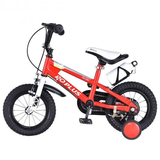 16" Children Boys & GirlsFreestyle Bicycle w/ Training Wheels-Red