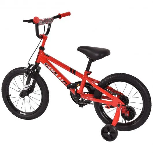 16" Children Training Toddler Ride Wheels Bicycle-Red