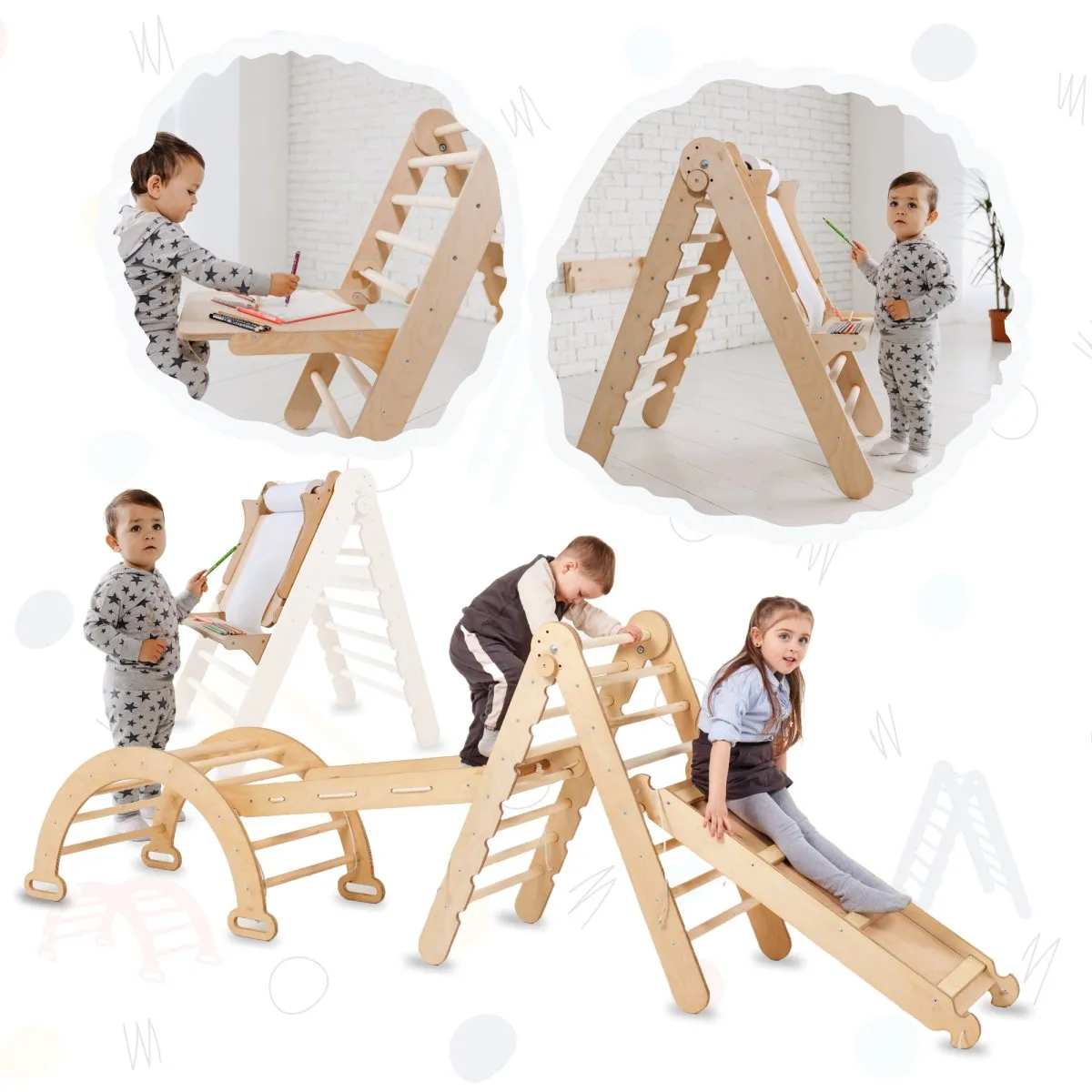 5in1 Montessori Climbing Set