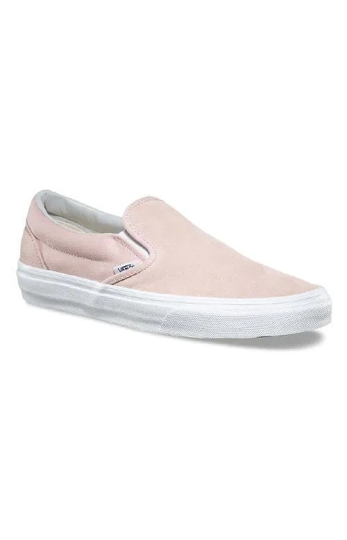 (8F7OT1) Classic Slip-On Suede Shoe - Sepia Rose