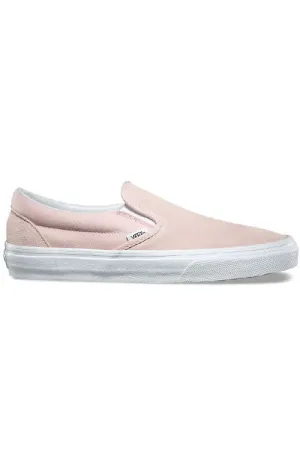 (8F7OT1) Classic Slip-On Suede Shoe - Sepia Rose