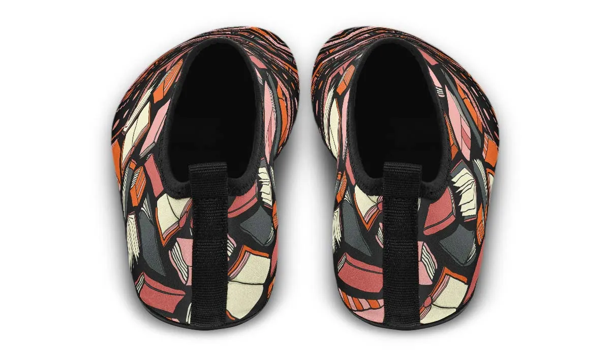 Abstract Books Aqua Barefoot Shoes