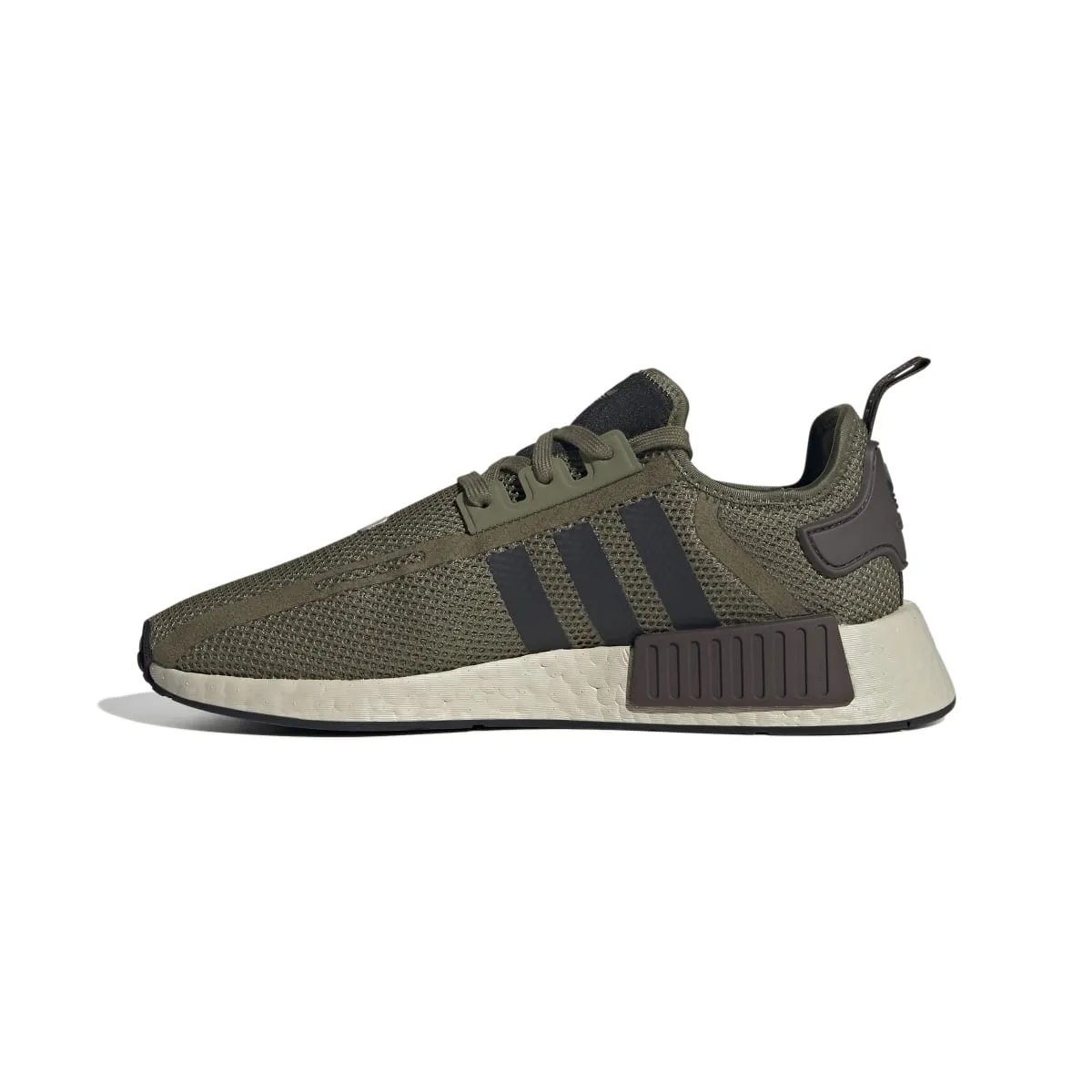 ADIDAS IG5534 NMD_R1 MN'S (Medium) Olive/Black/Olive Mesh Running Shoes