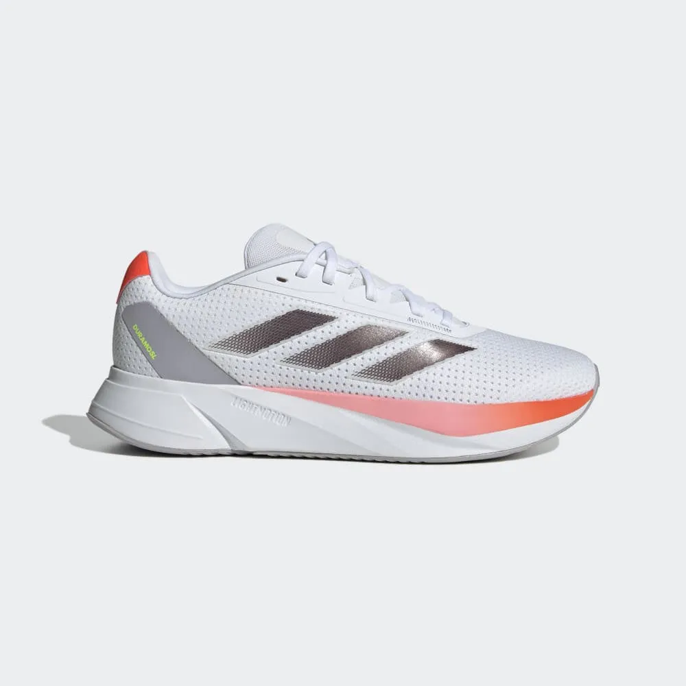 Adidas Mens Duramo SL Shoe - White/Red