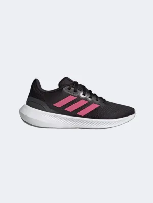 Adidas Runfalcon 3.0 Women Running Shoes Black/Magenta/Grey