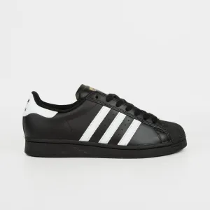 Adidas Skateboarding - Superstar ADV (Leather) Shoes - Core Black / Footwear White / Footwear White