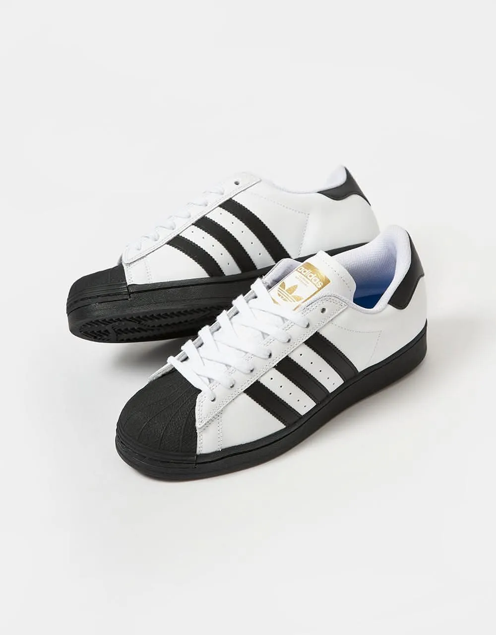 adidas Superstar ADV Skate Shoes - White/Core Black/Core Black