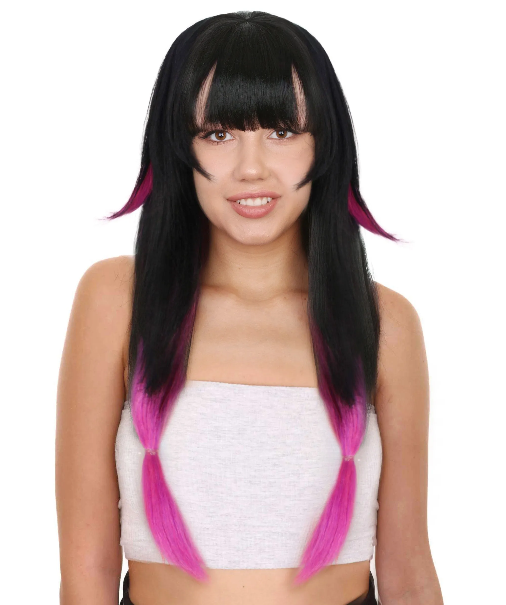 Adult Women's Anime Wig | Perfect for Halloween | Synthetic Fiber| Cosplay Wig