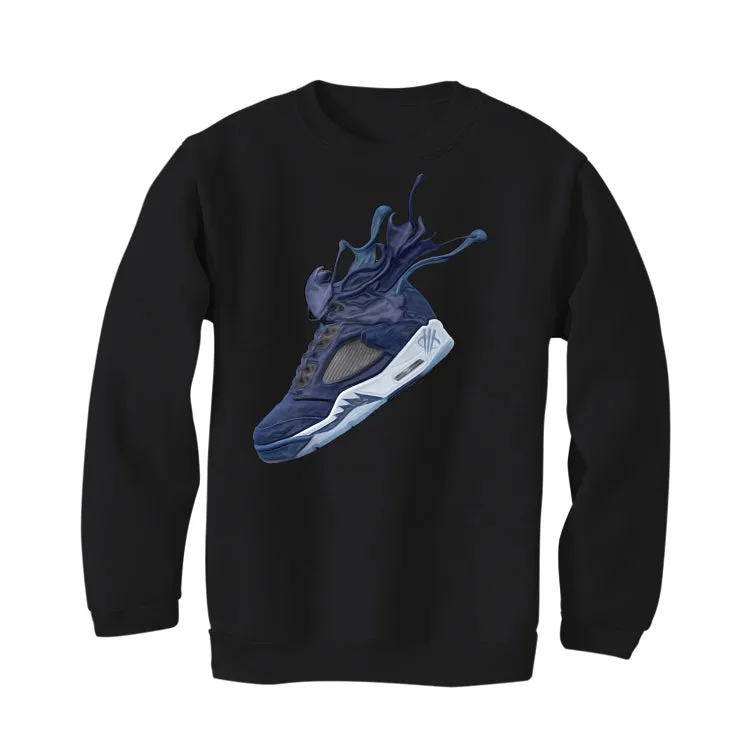 Air Jordan 5 “Georgetown” | illcurrency Black T-Shirt (SPLASH)