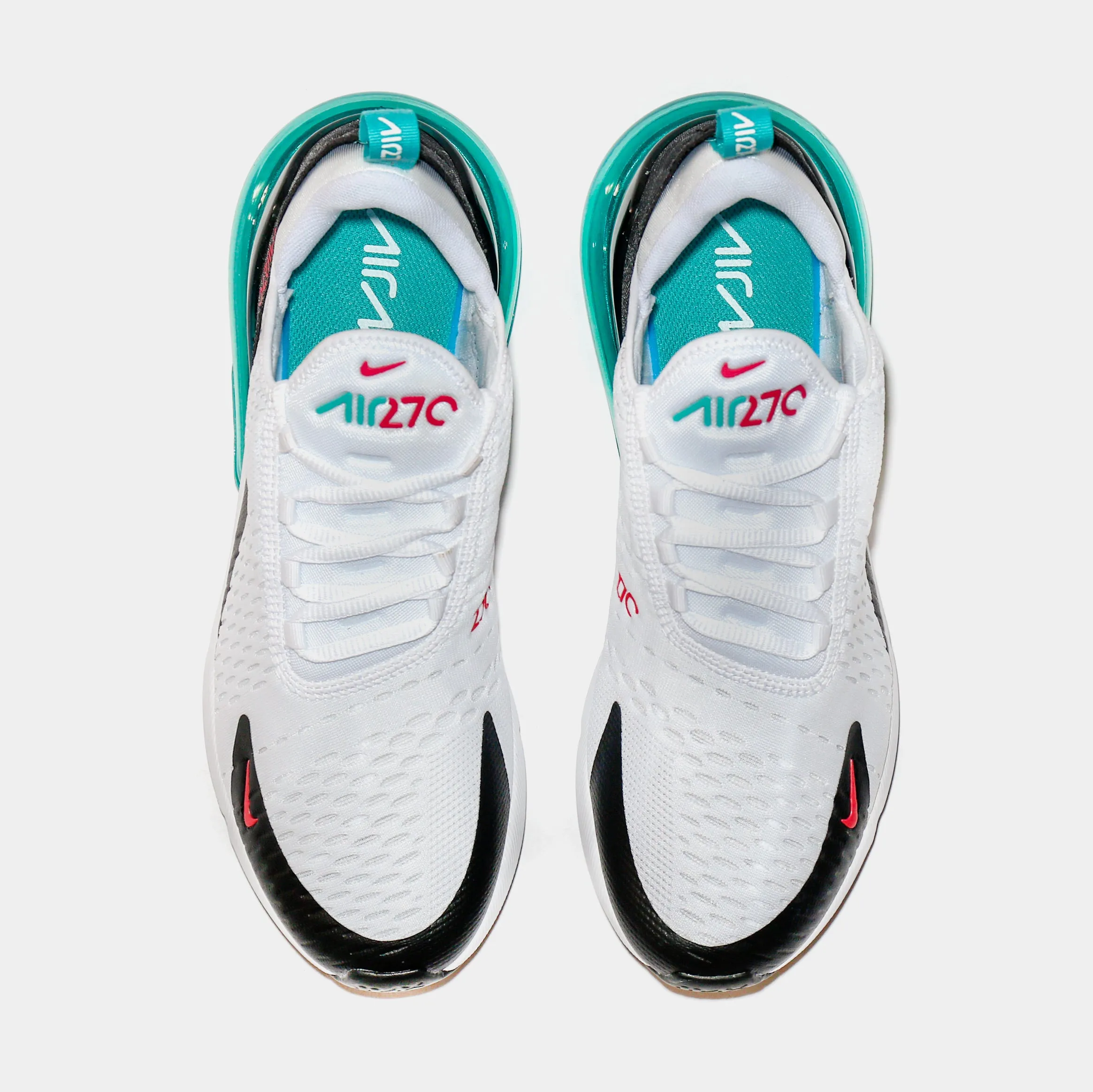 Air Max 270 Mens Lifestyle Shoes (White/Teal)