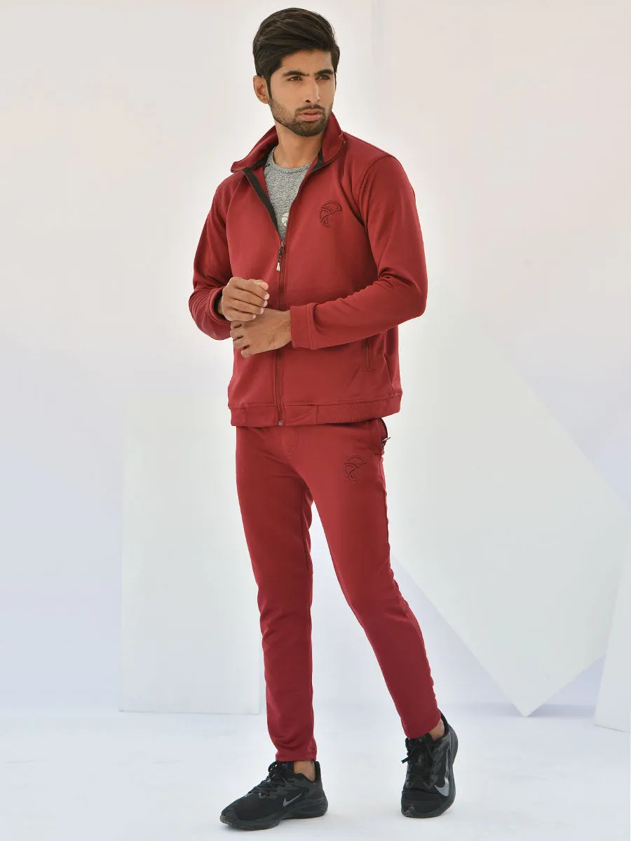 Airborne - Tracksuit - Maroon / Core Black