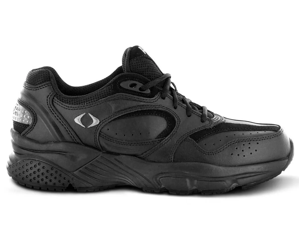 Apex X801m Lenex Walker Men's Lace Shoe In Black