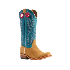 Ariat Women's Futurity Western Boot in Buckskin Roughout