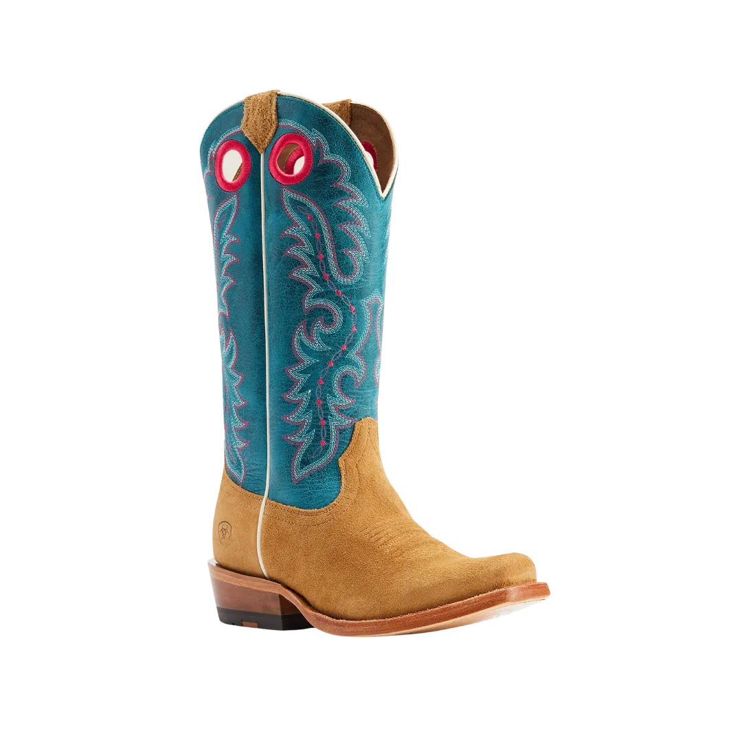 Ariat Women's Futurity Western Boot in Buckskin Roughout