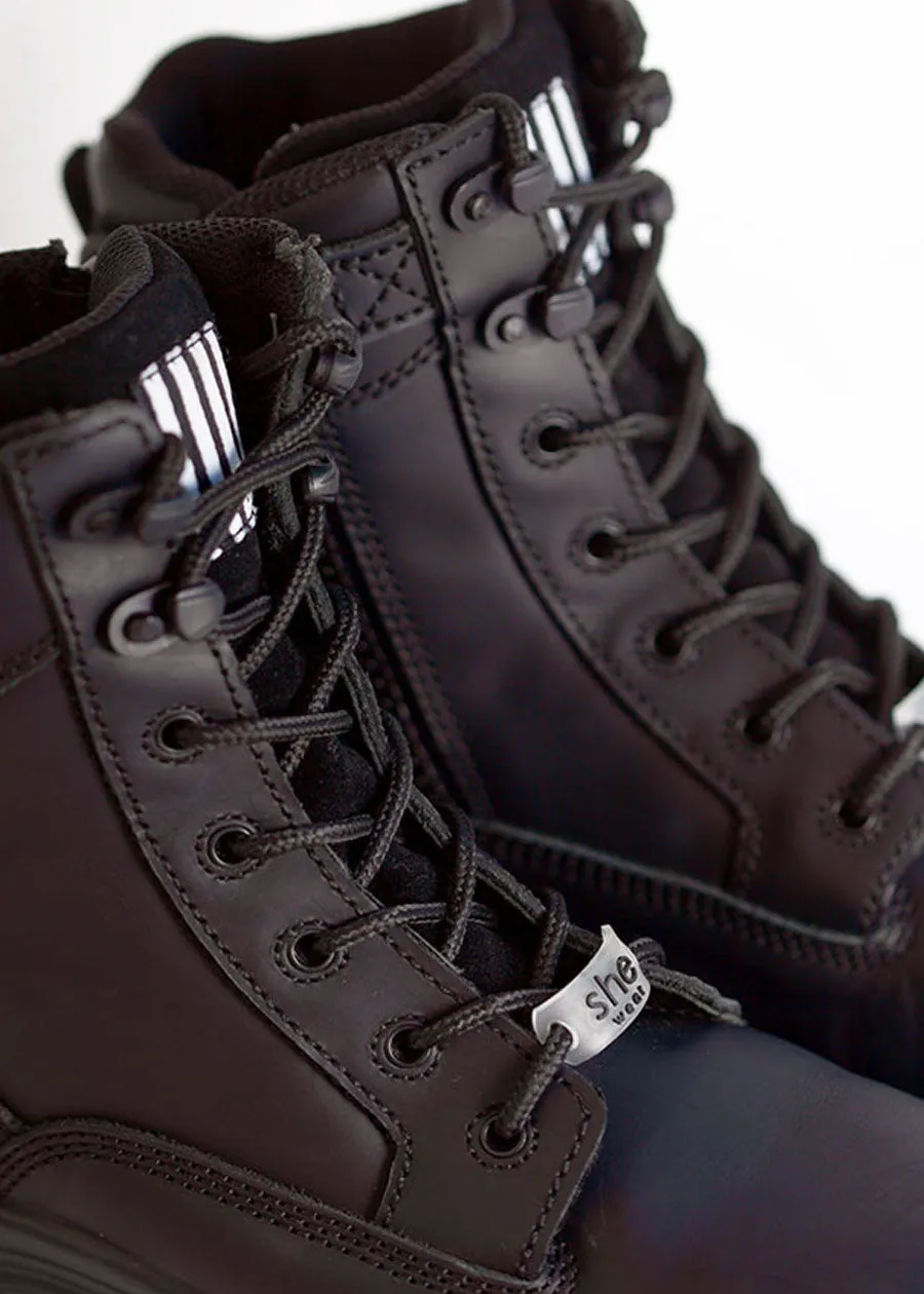 Aspires: women's tactical soft toe work boot