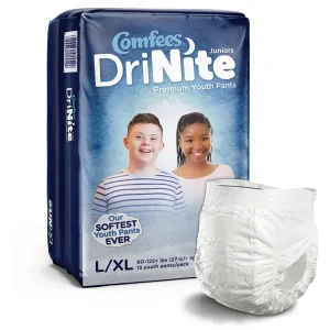 Attends Comfees® DriNite Juniors® Youth Protective Pants, Large/XL