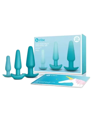 B-vibe Anal Education Set - Teal