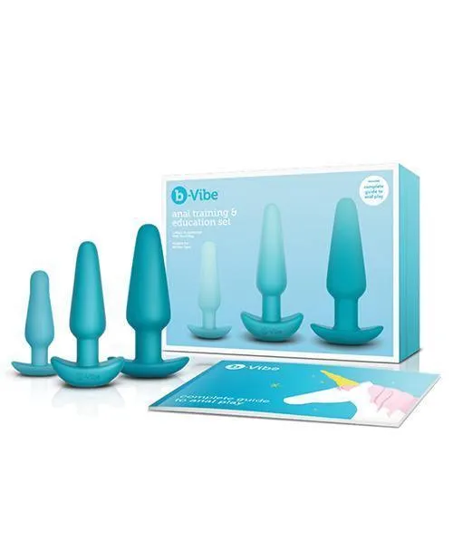 B-vibe Anal Education Set - Teal