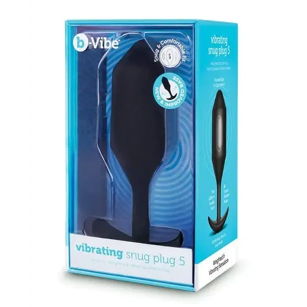 b-Vibe Vibrating and Weighted Snug Plug