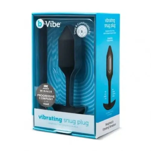 b-Vibe Vibrating and Weighted Snug Plug