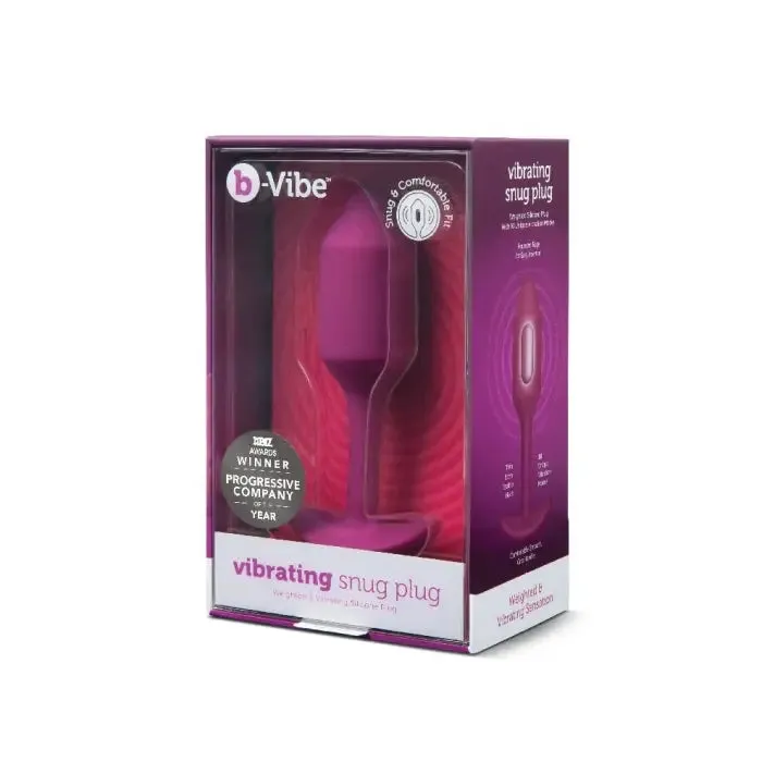 b-Vibe Vibrating and Weighted Snug Plug