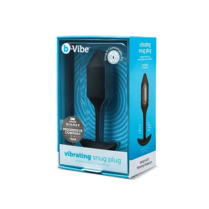 b-Vibe Vibrating and Weighted Snug Plug