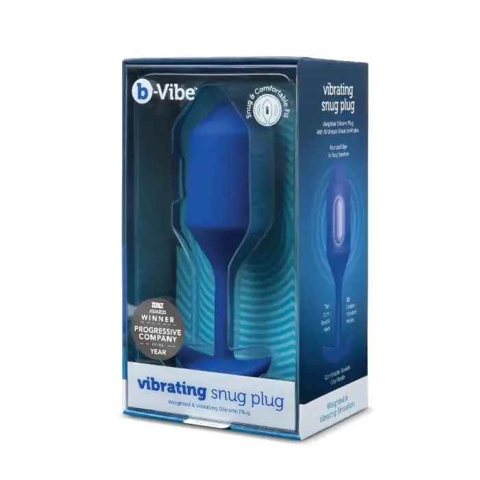 b-Vibe Vibrating and Weighted Snug Plug