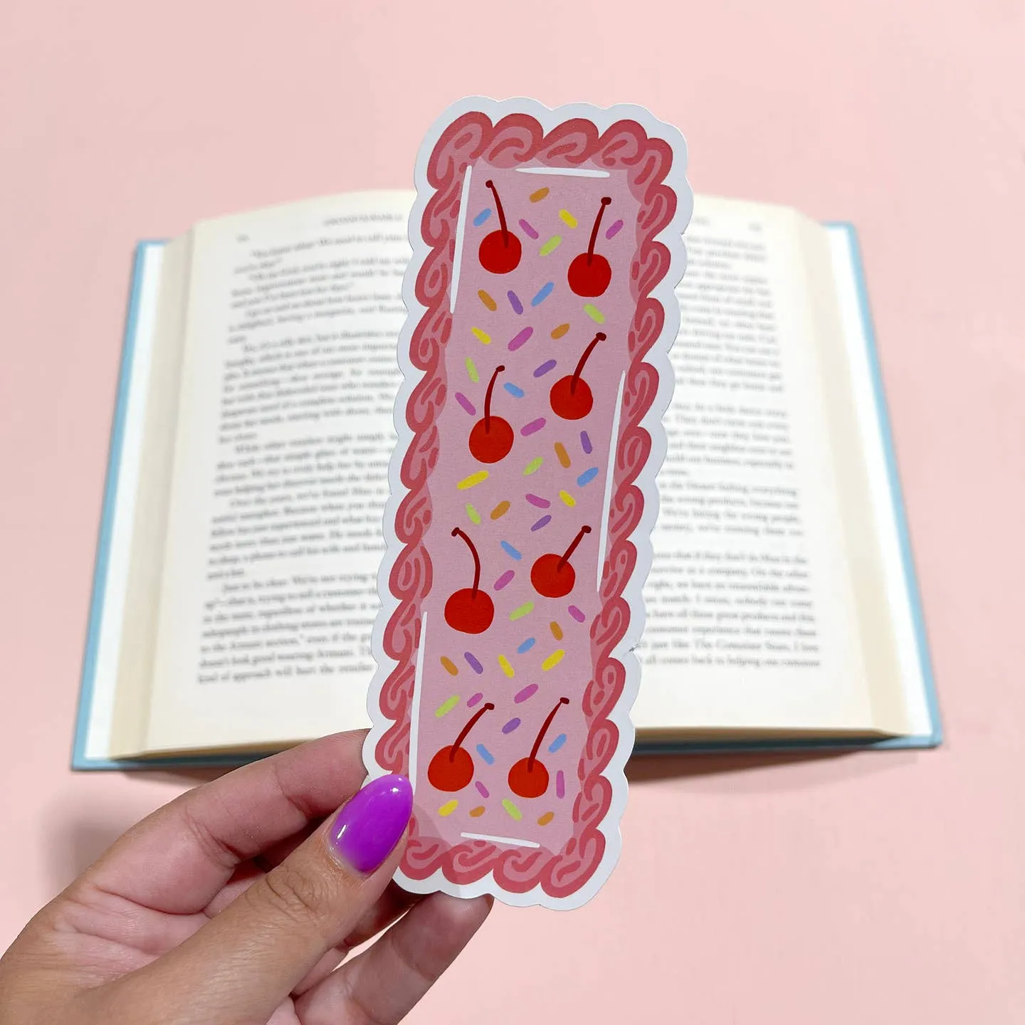 Bar Cake Die Cut Bookmark