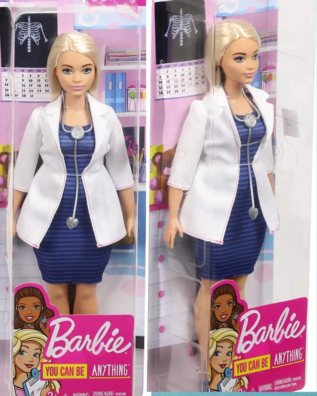 Barbie Curvy Doctor Doll