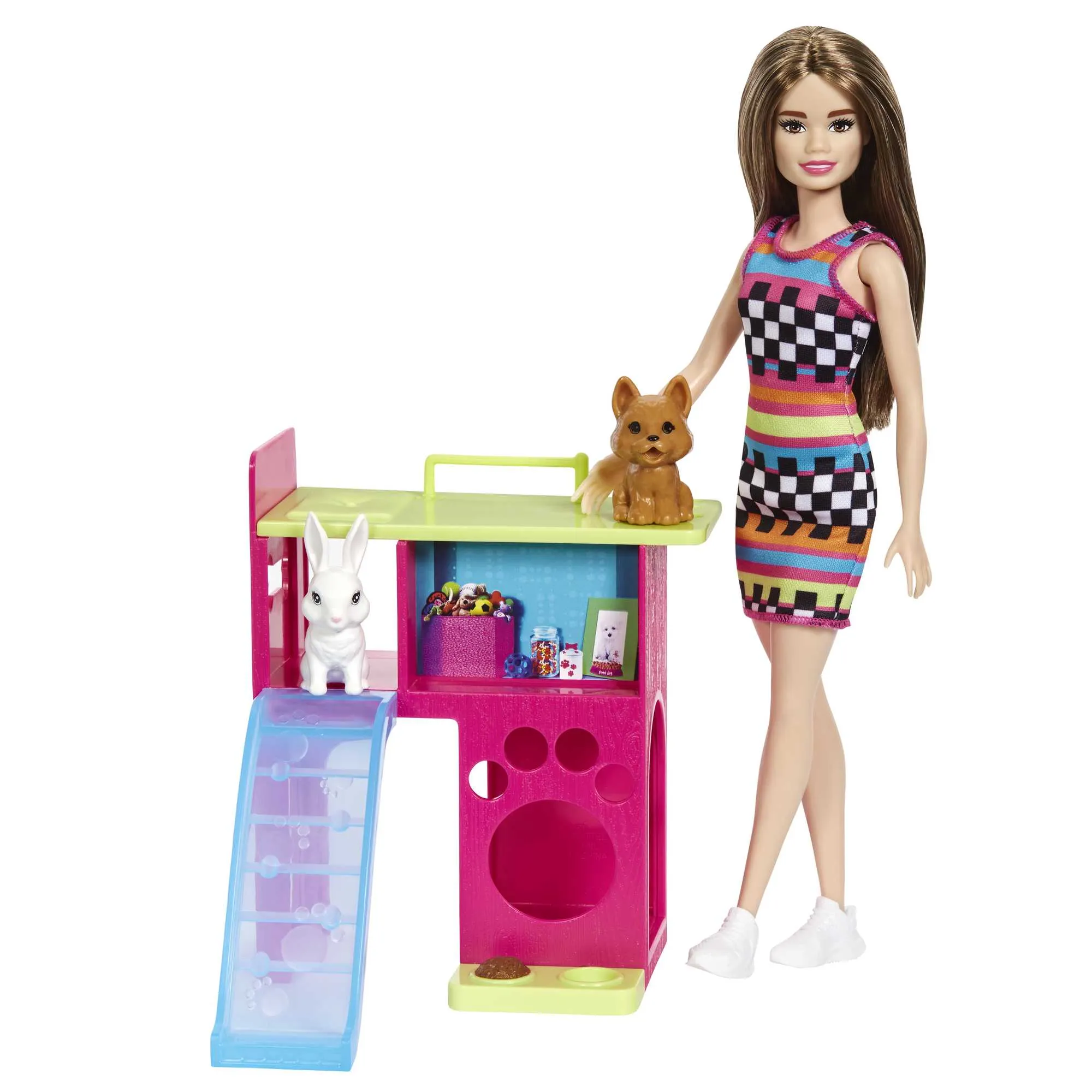 Barbie Doll With Playhouse Playset by Mattel