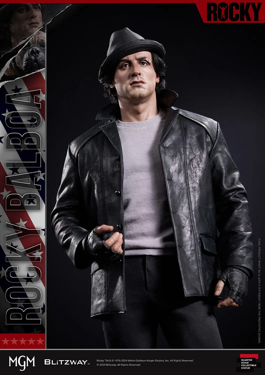 Blitzway Rocky (1976) Superb Scale Rocky 1/4 Statue