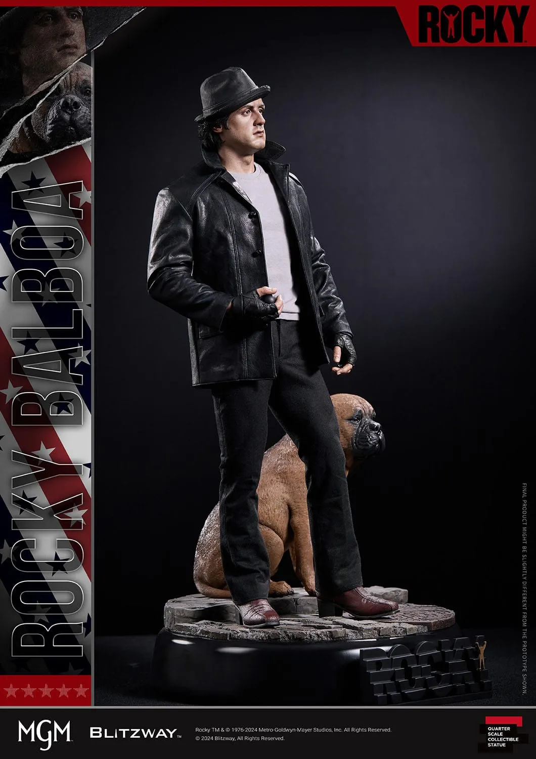 Blitzway Rocky (1976) Superb Scale Rocky 1/4 Statue