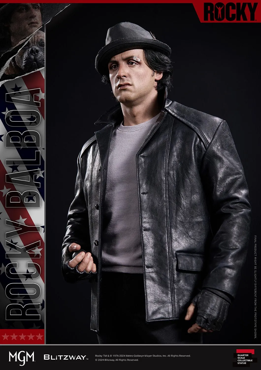 Blitzway Rocky (1976) Superb Scale Rocky 1/4 Statue