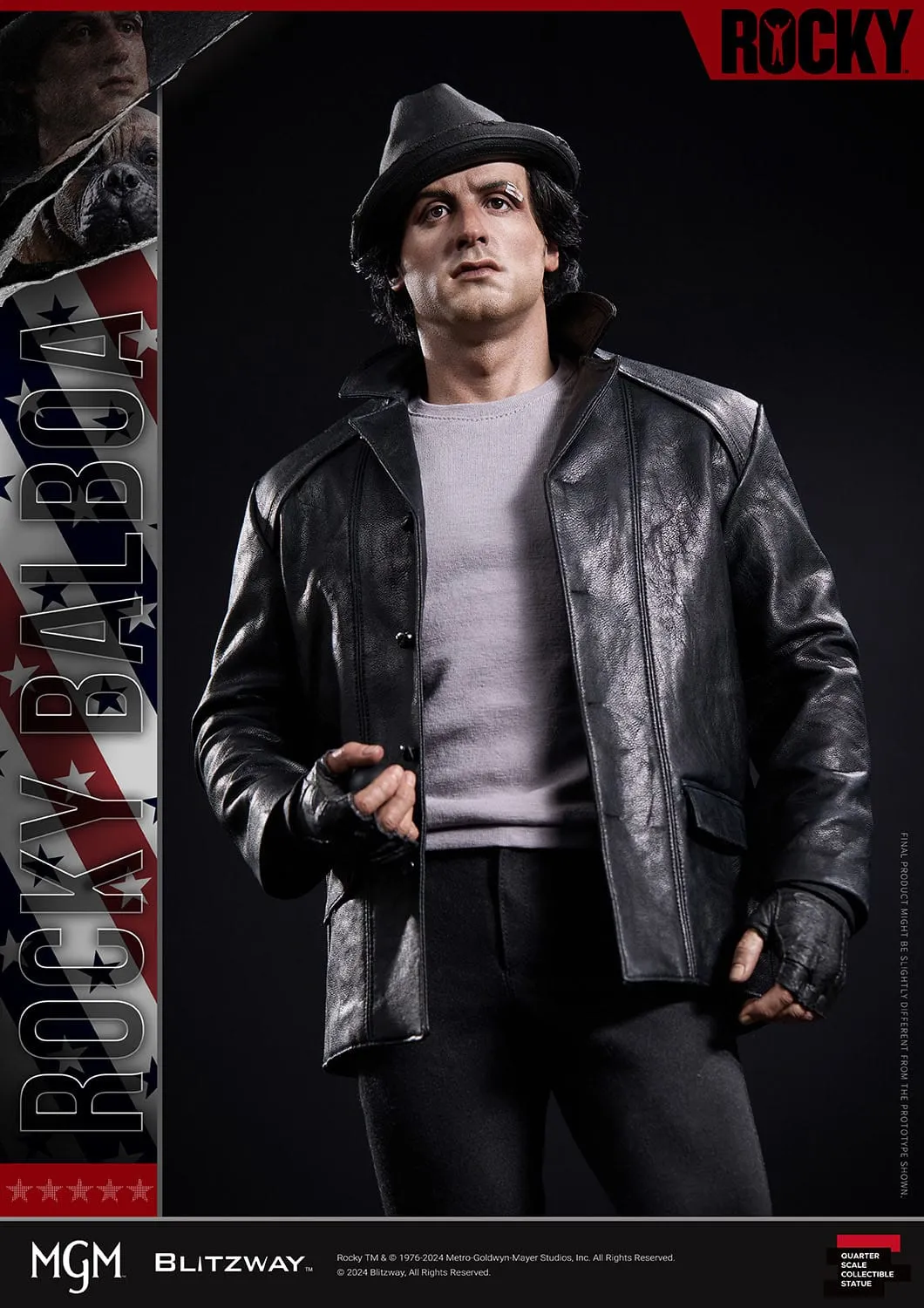 Blitzway Rocky (1976) Superb Scale Rocky 1/4 Statue