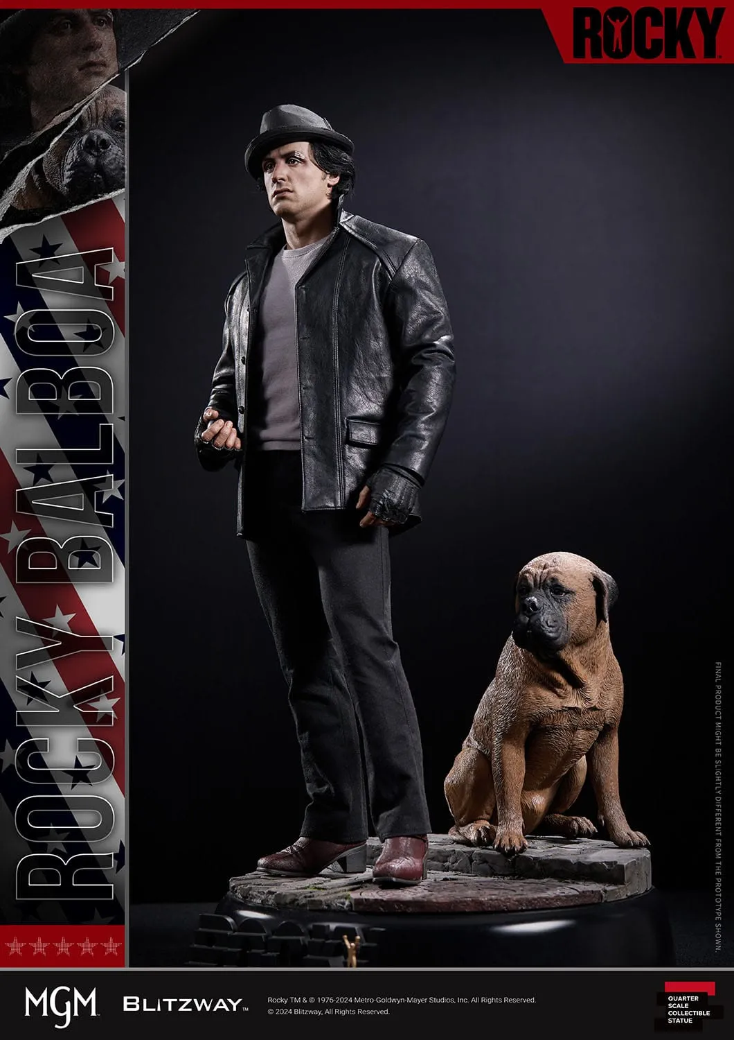 Blitzway Rocky (1976) Superb Scale Rocky 1/4 Statue