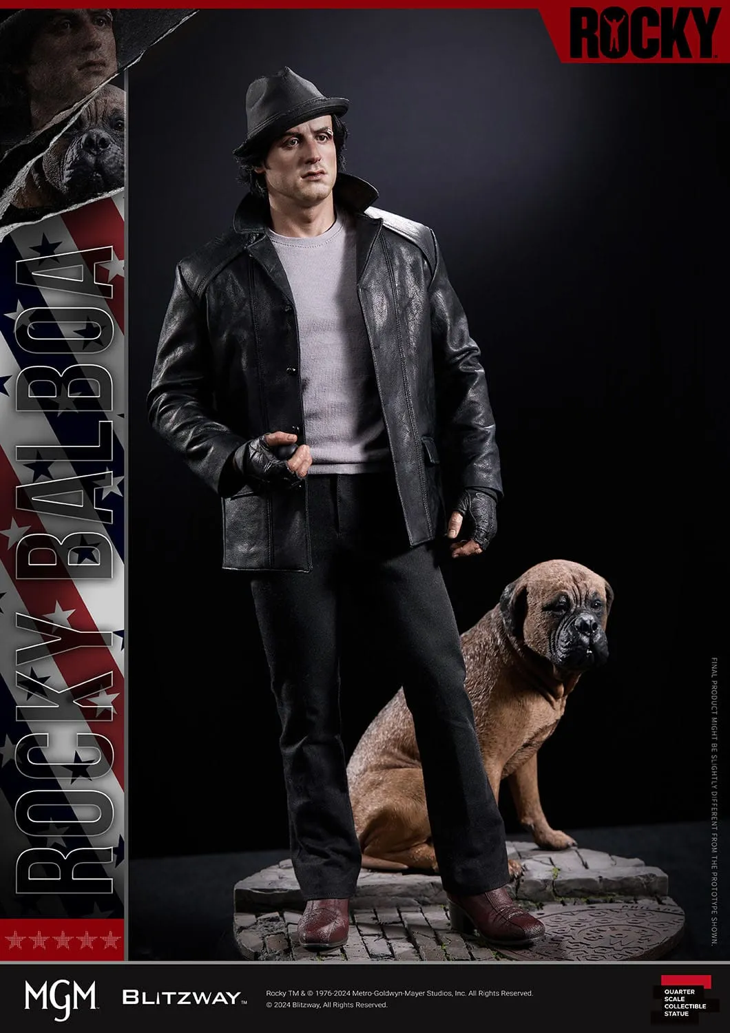 Blitzway Rocky (1976) Superb Scale Rocky 1/4 Statue