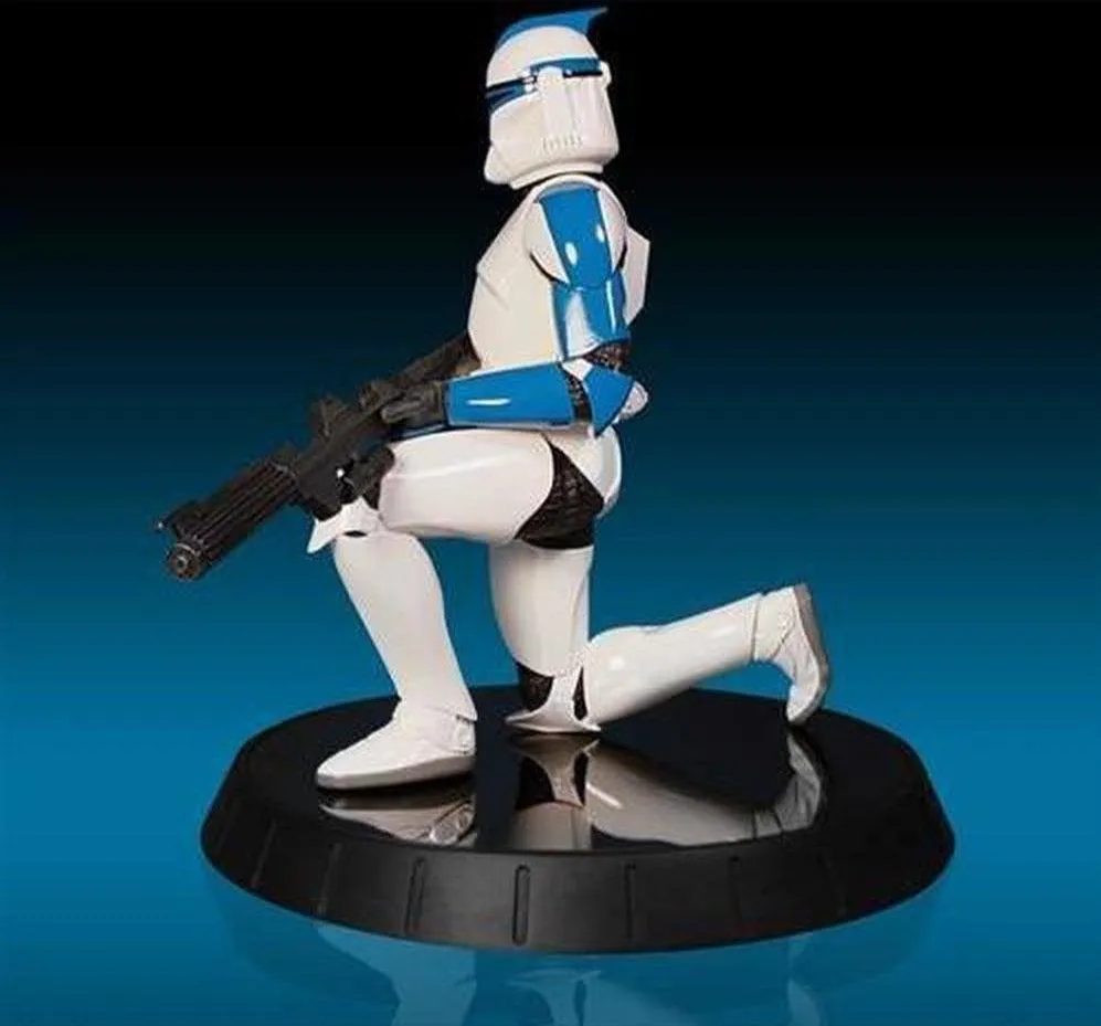 Blue Clone Trooper Lieutenant Statue - SW Celebration VI 2012 Exclusive by Gentle Giant