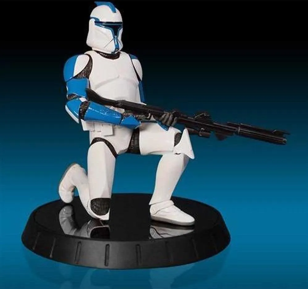 Blue Clone Trooper Lieutenant Statue - SW Celebration VI 2012 Exclusive by Gentle Giant