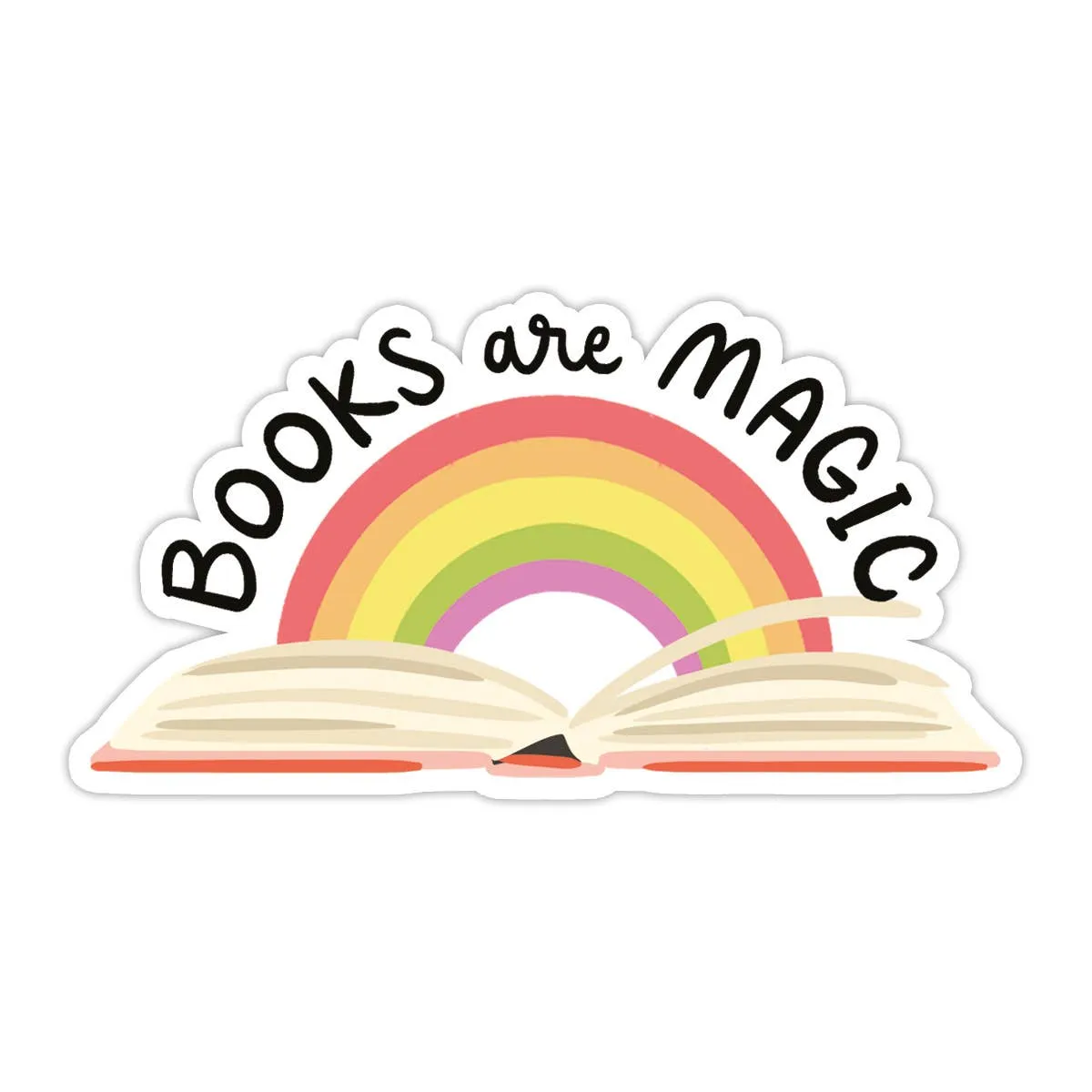 Books Are Magic Sticker