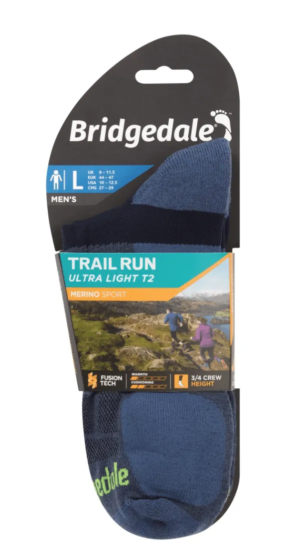 Bridgedale Trail Run Ultra Lite T2 Merino Sport M's