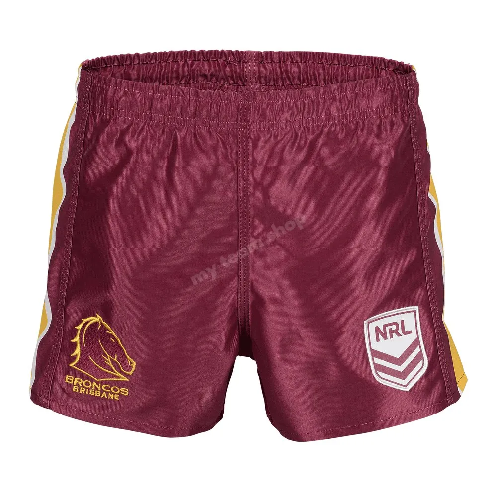 BRISBANE BRONCOS NRL SUPPORTER SHORTS