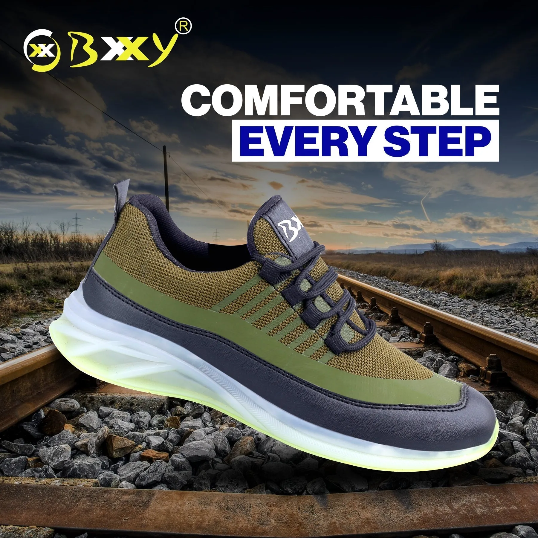 Bxxy's Men's Street Style Casual Sports Shoes