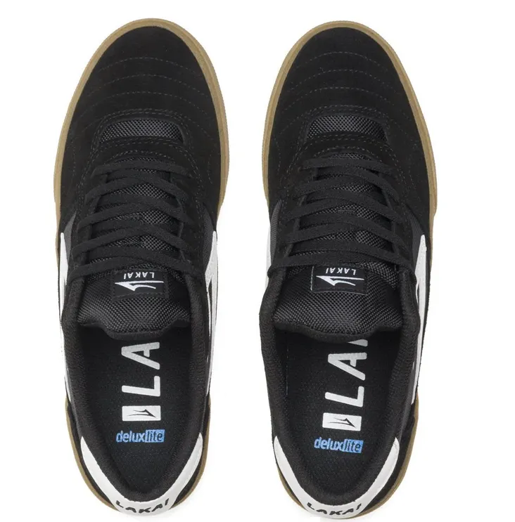 Cambridge Skate Shoes (Black & Gum)