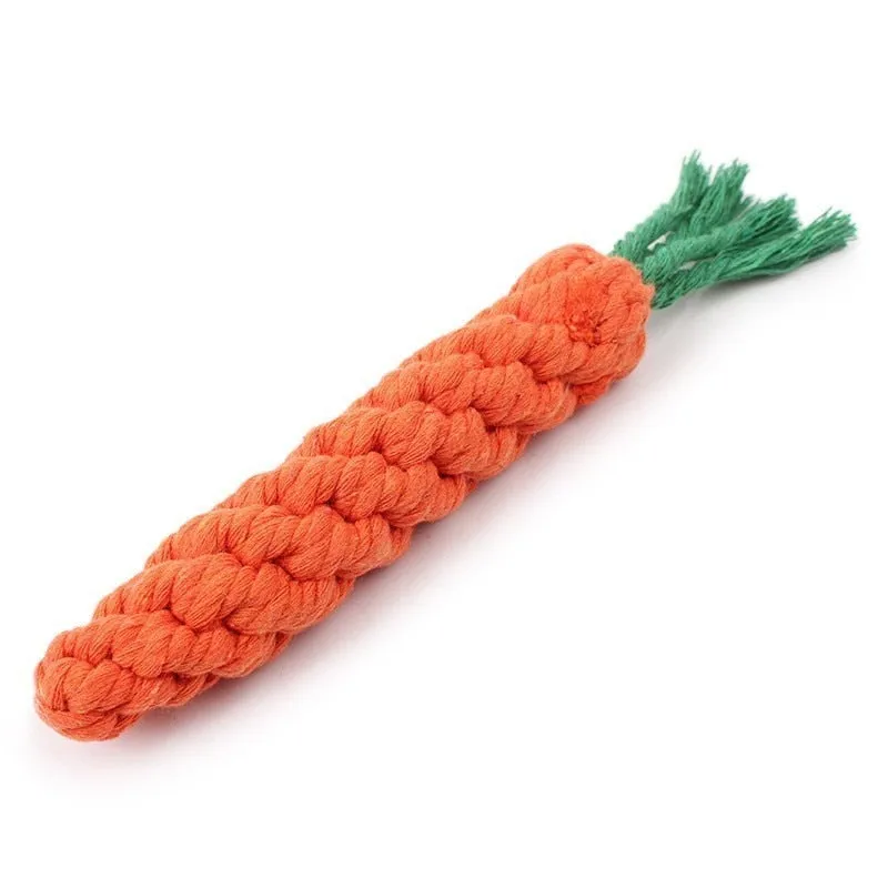 Carrot Rope Toy