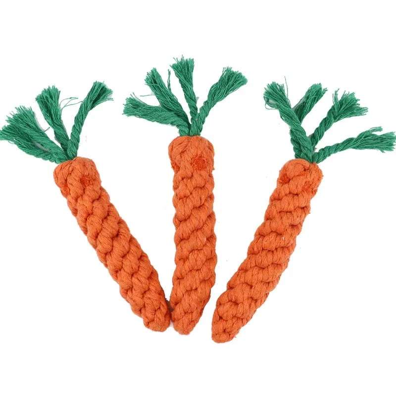 Carrot Rope Toy