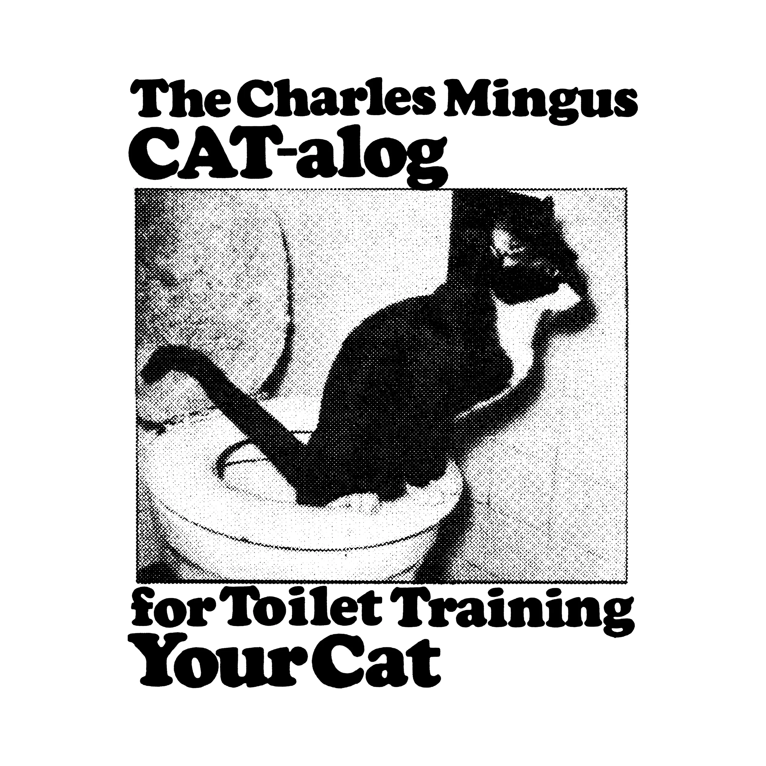 Charles Mingus Cat Toilet Training Slim Fit Tee